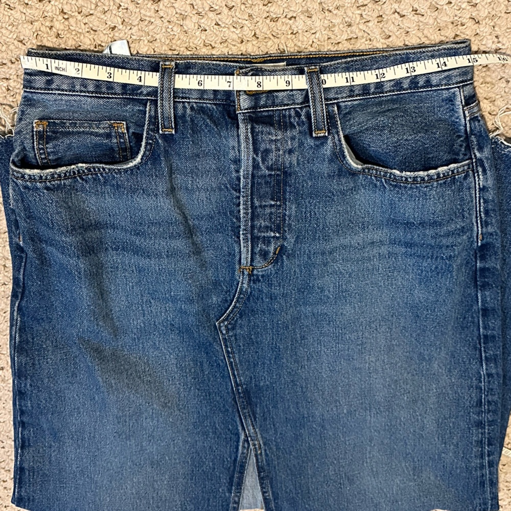 NWT | Favorite Daughter ‘The Sadie’ Maxi Denim Skirt - Picture 5 of 14
